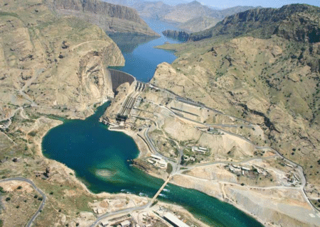 بارش های اخیر و افزایش ۲۲۴۰ میلیون متر مکعبی حجم ذخایر سدهای استان خوزستان