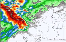 گزارشی از بارشهای روزهای 17 تا 20 آذر 1404
